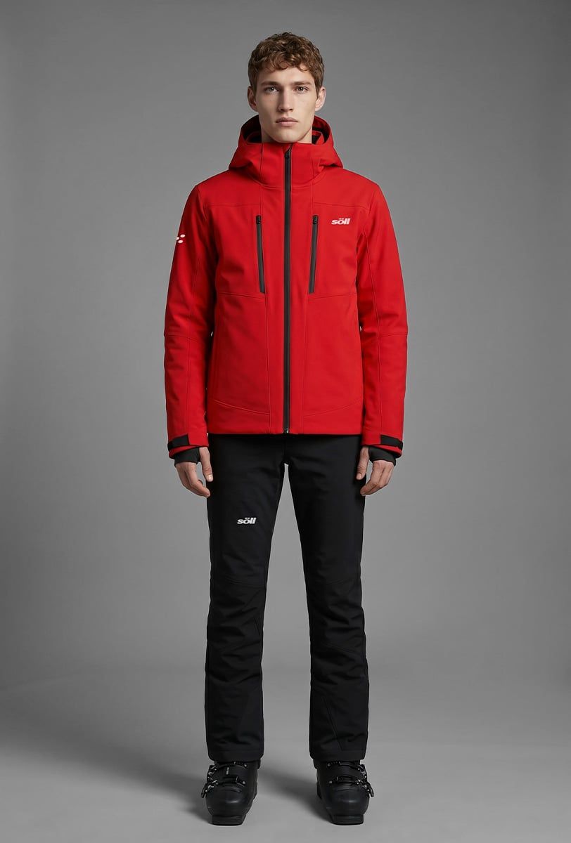 Men’s ski jacket Söll STORM Red - 1
