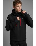 Men STORM Jacket Caviar Black